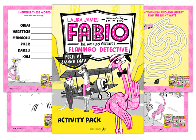 Fabio: Peril at Lizard Lake activity pack