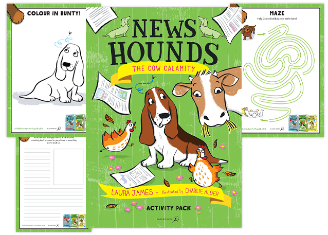 News Hounds book 3 activity pack