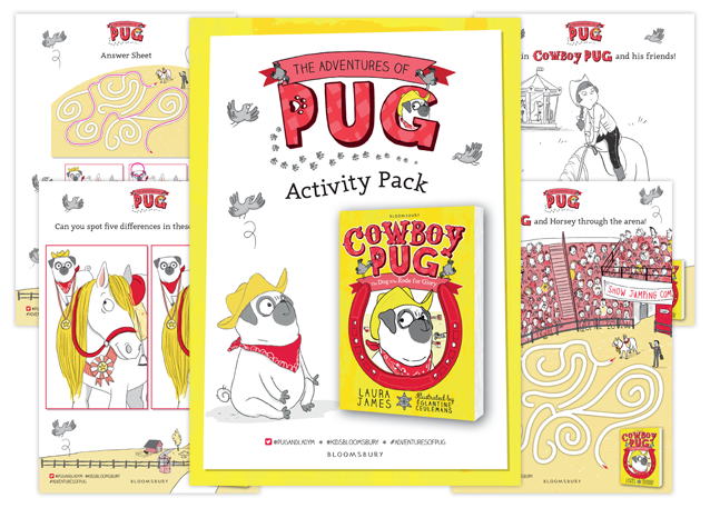 Captain Pug activity pack